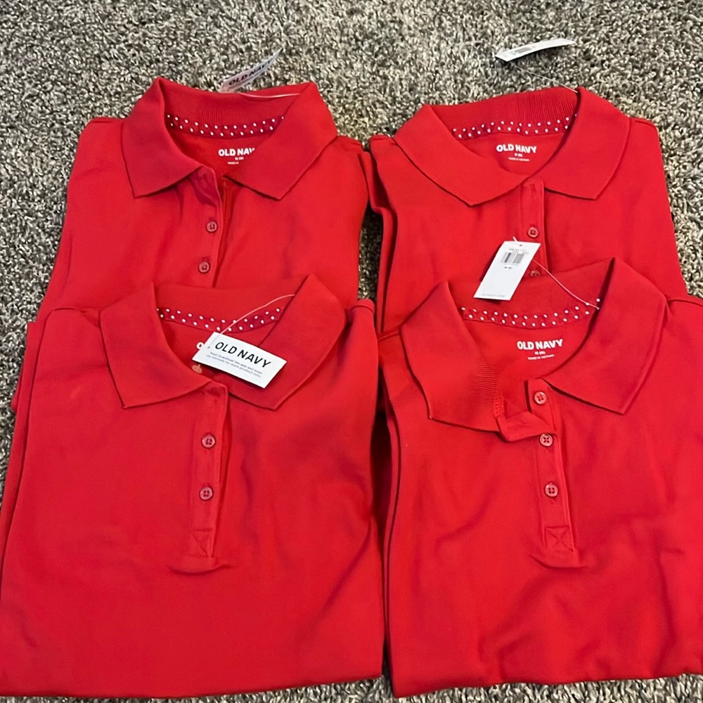 New Old Navy Uniform Polo